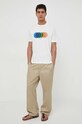PS Paul Smith t-shirt in cotone sovrastampa bianco M2R.220X.MP4504
