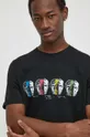 чёрный Хлопковая футболка PS Paul Smith