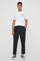 PS Paul Smith t-shirt bawełniany M2R.011R.MP4533 biały SS24
