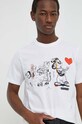 PS Paul Smith t-shirt bawełniany biały M2R.011R.MP4552