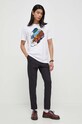 PS Paul Smith t-shirt bawełniany M2R.011R.MP4443 biały SS24