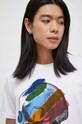 PS Paul Smith t-shirt bawełniany biały M2R.011R.MP4443