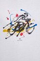 PS Paul Smith t-shirt bawełniany M2R.010R.MP4448 biały