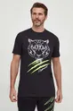 czarny PLEIN SPORT t-shirt