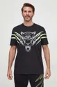 czarny PLEIN SPORT t-shirt