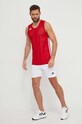 Dvostrana majica za vježbanje adidas Performance 3G Speed Reversible DY6595 crvena AW24