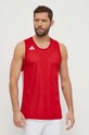 Dvostrana majica za vježbanje adidas Performance 3G Speed Reversible crvena DY6595