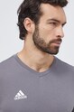 Футболка adidas Performance Entrada 22 сірий HC0449