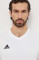 Футболка для тренинга adidas Performance Entrada 22 бежевый HC5071
