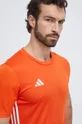 Majica kratkih rukava za trening adidas Performance Tabela 23 narančasta