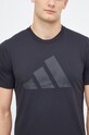 adidas Performance t-shirt treningowy Train Essentials IB8274 czarny