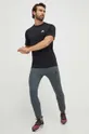 Μπλουζάκι προπόνησης adidas Performance Training Essentials Shadow Original Training Essentials μαύρο
