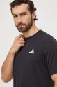 czarny adidas Performance t-shirt treningowy TR-ES