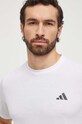 adidas Performance tricou de antrenament TR-ES alb IC7423