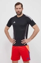 μαύρο Μπλουζάκι προπόνησης adidas Performance Tiro 24