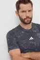 сірий Тренувальна футболка adidas Performance Workout