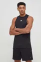 czarny adidas Performance t-shirt treningowy HIIT