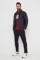 adidas tricou din bumbac IM8303 burgundia SS24