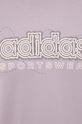 Βαμβακερό μπλουζάκι adidas Shadow Original IM8315 μωβ