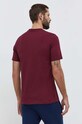 Odzież adidas t-shirt bawełniany IM8317 bordowy