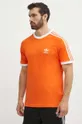 narančasta Pamučna majica adidas Originals Muški