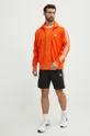 adidas Originals tricou din bumbac portocaliu