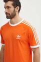 adidas Originals t-shirt bawełniany pomarańczowy IM9382
