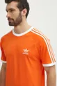oranžna Bombažna kratka majica adidas Originals