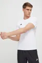 bijela Majica kratkih rukava za trčanje adidas Performance Adizero
