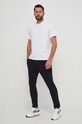 Памучна тениска adidas IN3161 бежов SS24