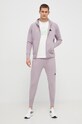 Памучна тениска adidas IN6234 бежов SS24