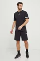 Βαμβακερό μπλουζάκι adidas 0 μαύρο