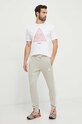 Бавовняна футболка adidas TIRO IN6257 білий SS24