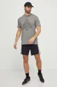 adidas t-shirt bawełniany TIRO TIRO beżowy