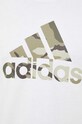 adidas t-shirt bawełniany IN6472 biały