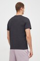 Памучна тениска adidas IN7123 сив SS24