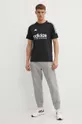 adidas edzős póló Tiro fekete