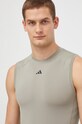 adidas Performance tricou de antrenament verde IR5710