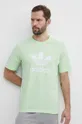 verde adidas Originals t-shirt in cotone