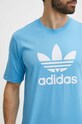 adidas Originals t-shirt bawełniany IR7980 niebieski