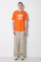 adidas Originals cotton t-shirt orange