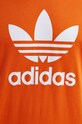 Бавовняна футболка adidas Originals IR8000 помаранчевий
