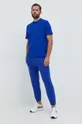 Βαμβακερό μπλουζάκι adidas Shadow Original 0 μπλε