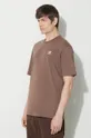 hnedá Bavlnené tričko adidas Originals Essential Tee