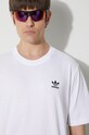 adidas Originals tricou din bumbac Essential Tee IR9691 alb