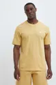 κίτρινο Βαμβακερό μπλουζάκι adidas Originals