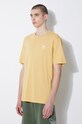 Хлопковая футболка adidas Originals жёлтый IR9695