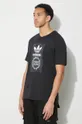 čierna Bavlnené tričko adidas Originals Camo Tongue