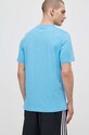 Îmbrăcăminte adidas tricou din bumbac IS1317 albastru