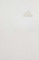 Бавовняна футболка adidas IS1318 бежевий